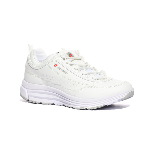 LOTTO 214690 ALL WHITE FLAME RED Sneakers Donna 