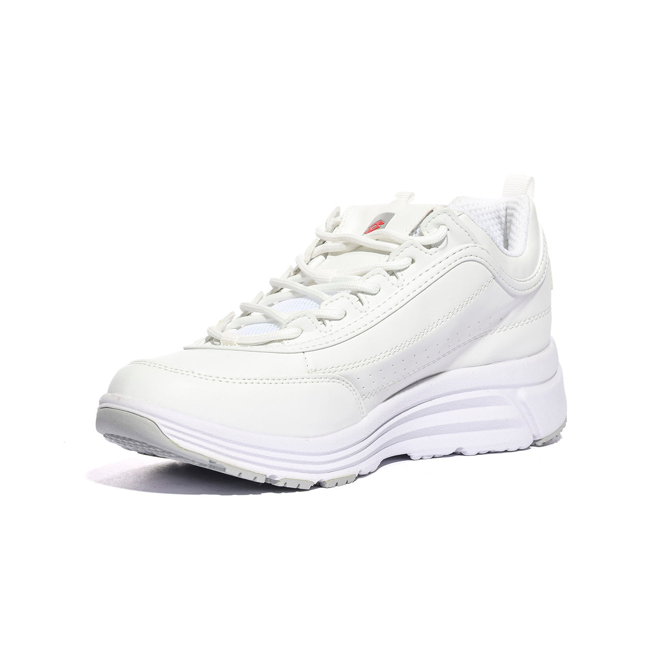 LOTTO 214690 ALL WHITE FLAME RED Sneakers Donna 