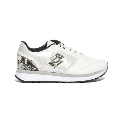 LOTTO 218120 WHITE BLACK SILVER Sneakers Donna 