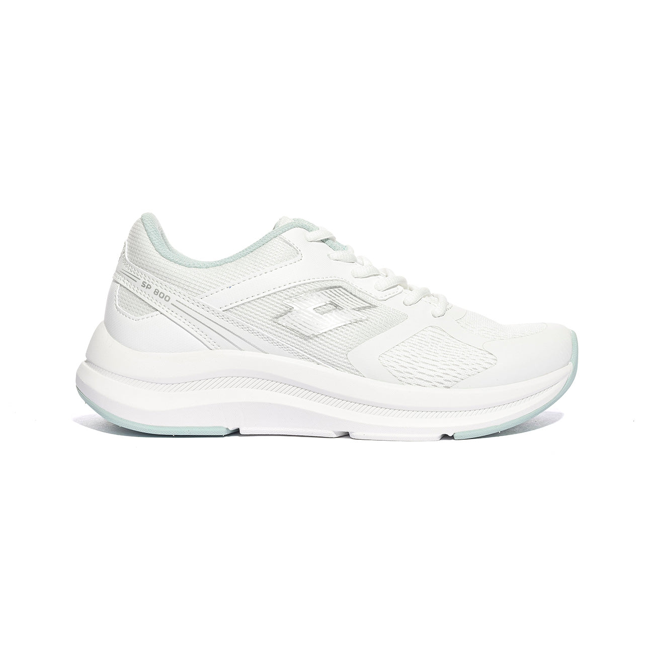 LOTTO 220819 WHITE SILVER METAL Sneakers Donna 