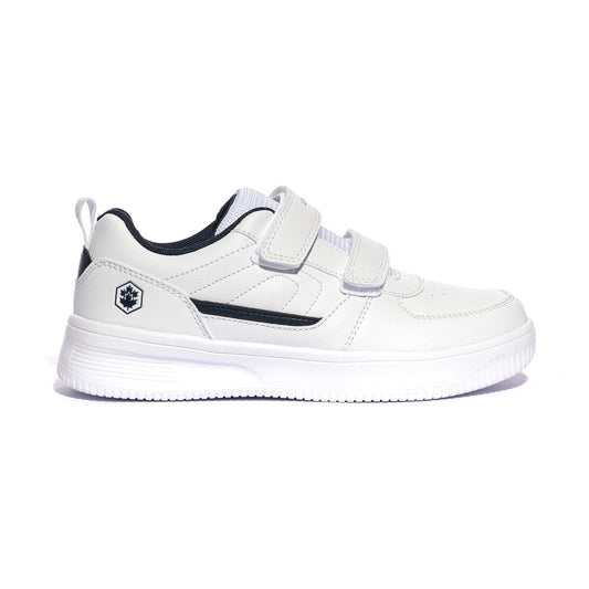 LUMBERJACK SB70411-002 WHITE NAVY BLUE M0145 Sneakers Bambino 