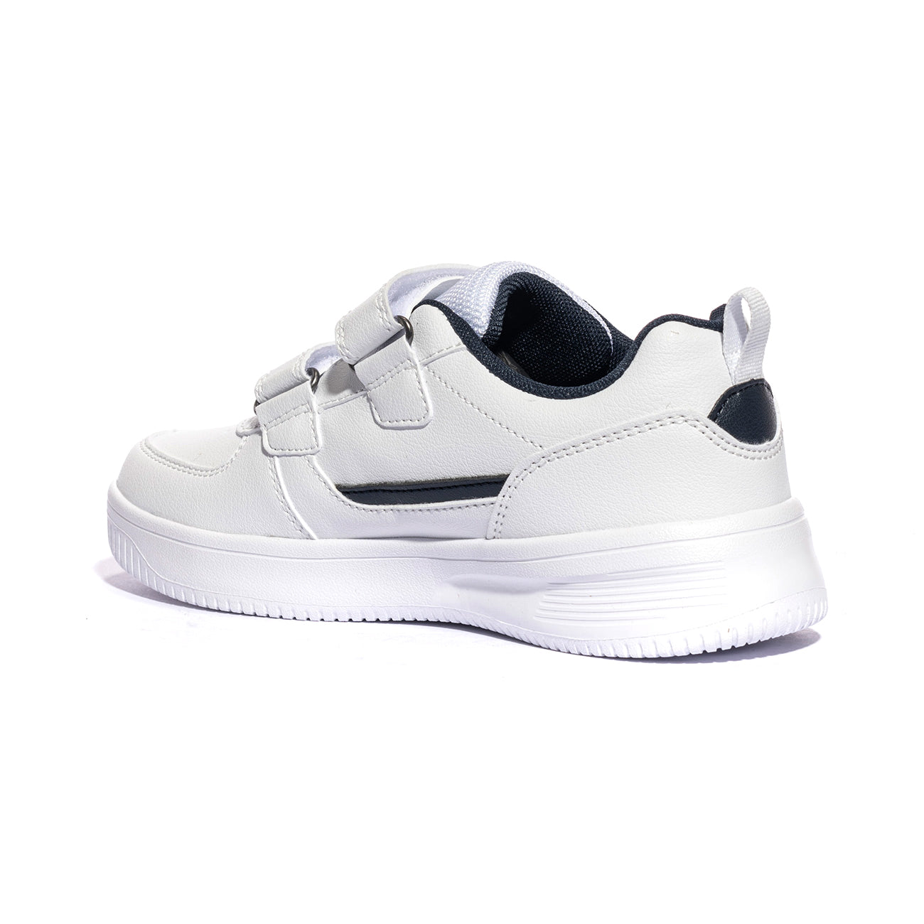 LUMBERJACK SB70411-002 WHITE NAVY BLUE M0145 Sneakers Bambino 