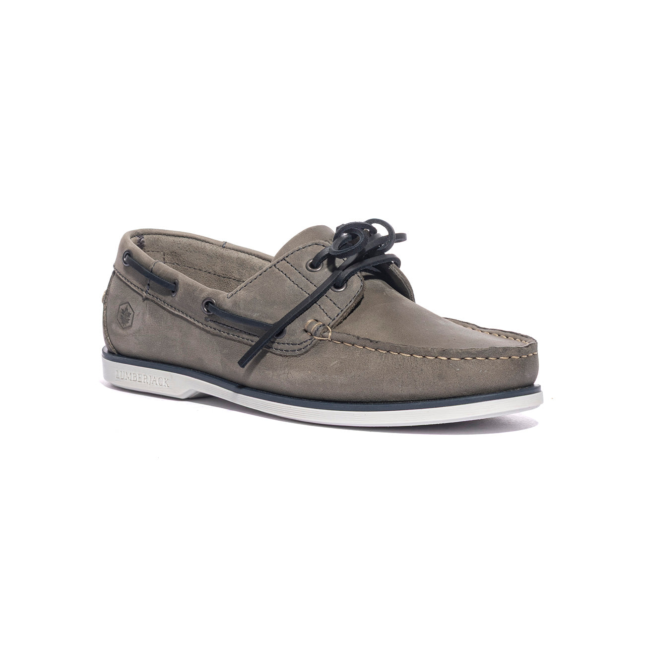 LUMBERJACK SM07804-005-H01 GRAY CD003 Mocassini Uomo 