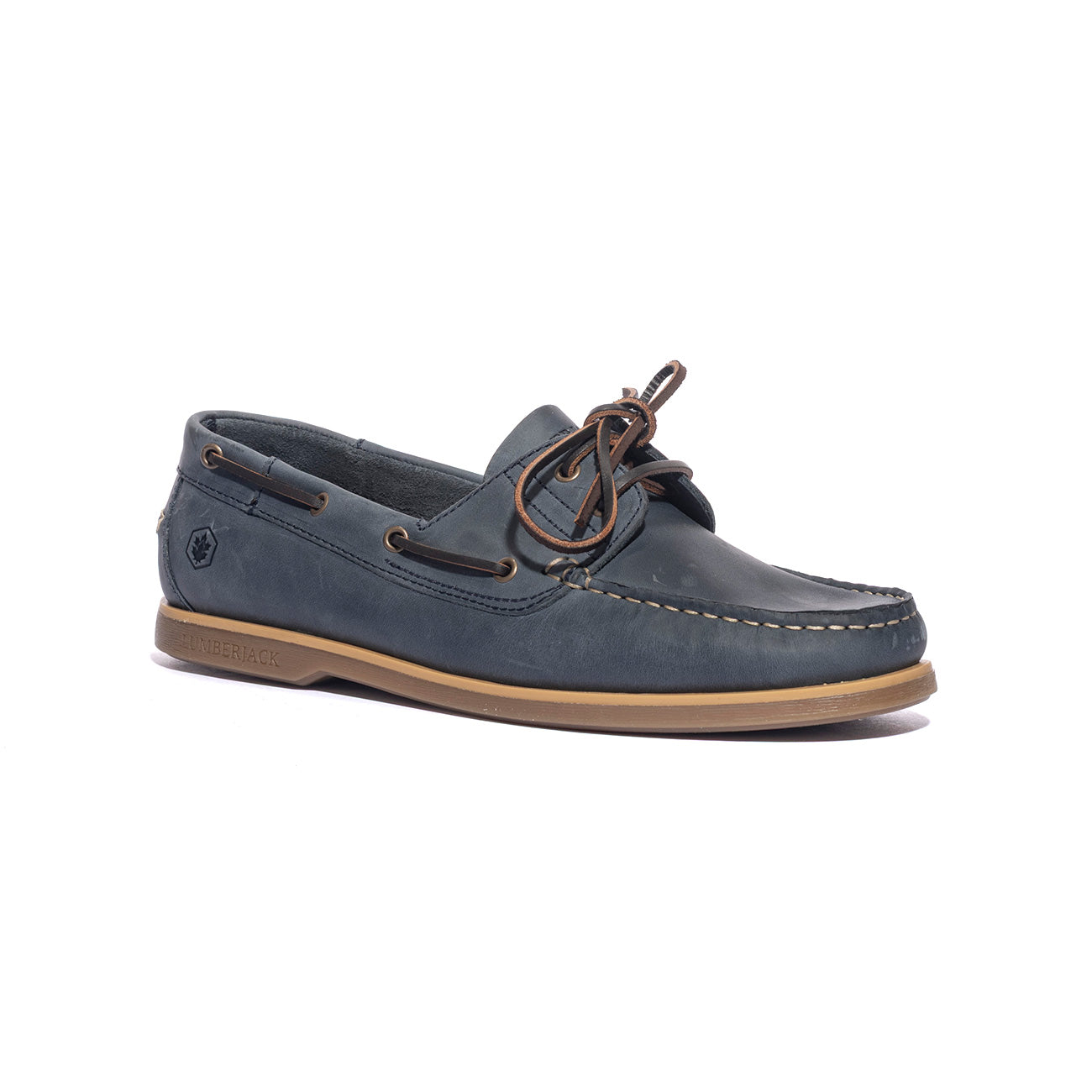 LUMBERJACK SM07804-005-H01 INDIGO CC035 Mocassini Uomo 