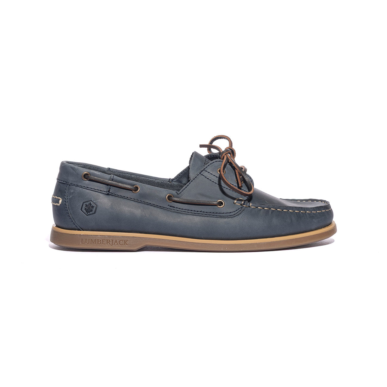LUMBERJACK SM07804-005-H01 INDIGO CC035 Mocassini Uomo 