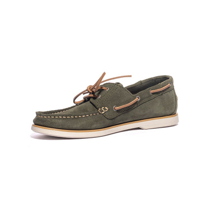 LUMBERJACK SM07804-007 MILITARY GREEN Mocassini Uomo 