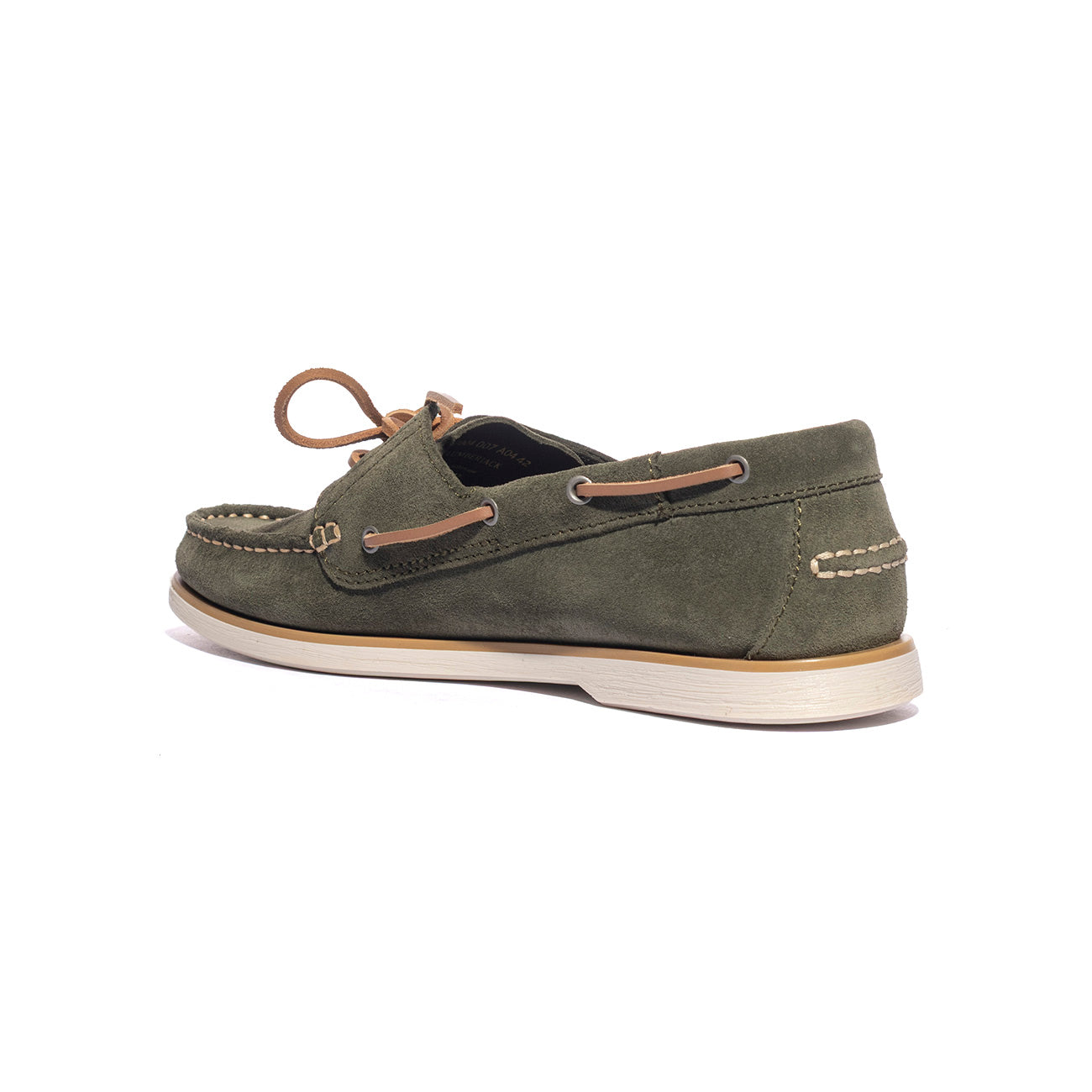 LUMBERJACK SM07804-007 MILITARY GREEN Mocassini Uomo 