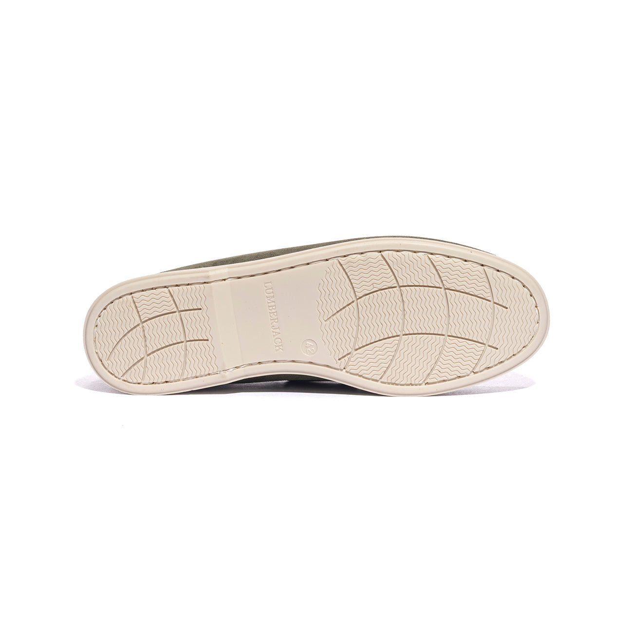LUMBERJACK SM07804-007 MILITARY GREEN Mocassini Uomo 