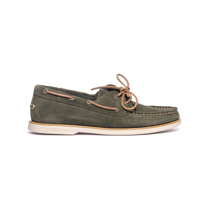 LUMBERJACK SM07804-007 MILITARY GREEN Mocassini Uomo 