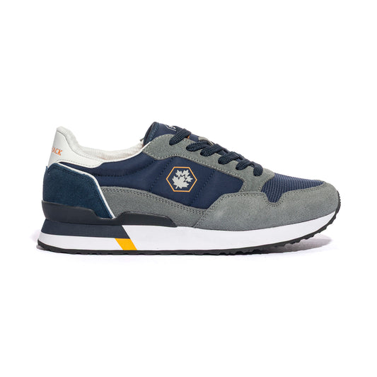 LUMBERJACK SME6805-004MID GREY NAVY BLUE M1480