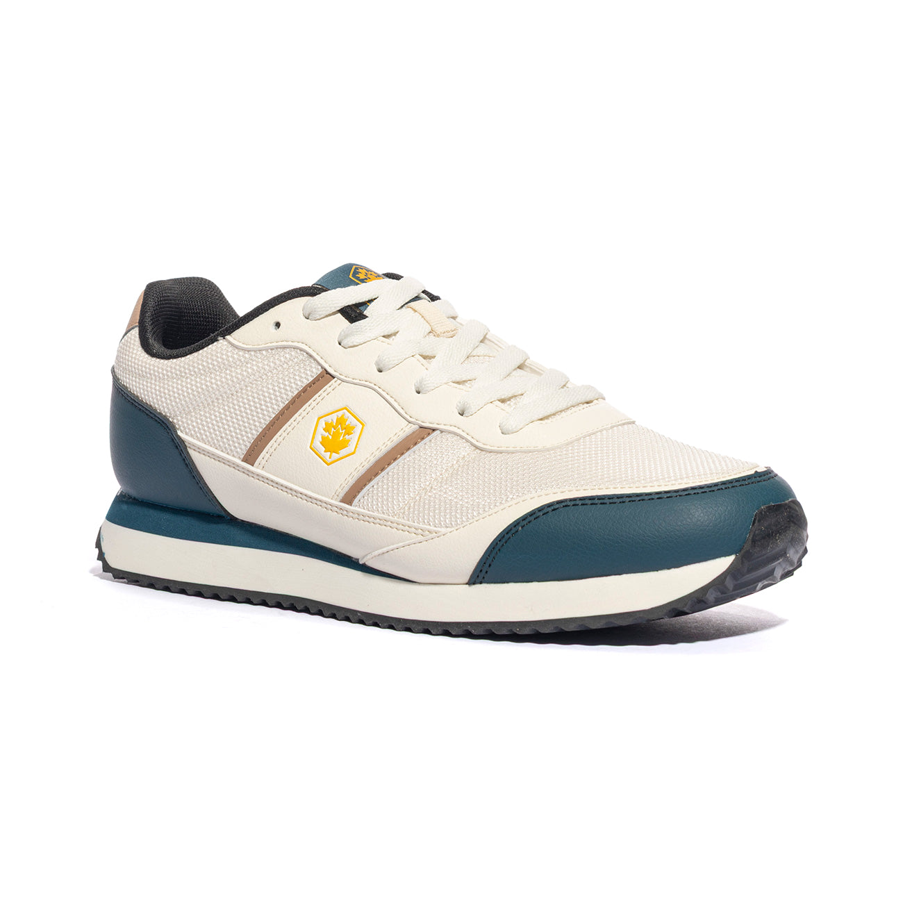 LUMBERJACK SML4711-001 OFF WHITE BLUE M1477 Sneakers Uomo 