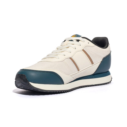 LUMBERJACK SML4711-001 OFF WHITE BLUE M1477 Sneakers Uomo 