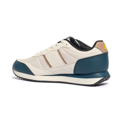 LUMBERJACK SML4711-001 OFF WHITE BLUE M1477 Sneakers Uomo 