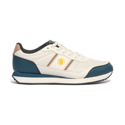 LUMBERJACK SML4711-001 OFF WHITE BLUE M1477 Sneakers Uomo 