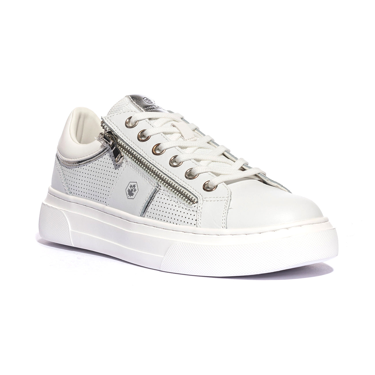 LUMBERJACK SWI6012-004 WHITE SILVER M0167 Sneakers Donna 
