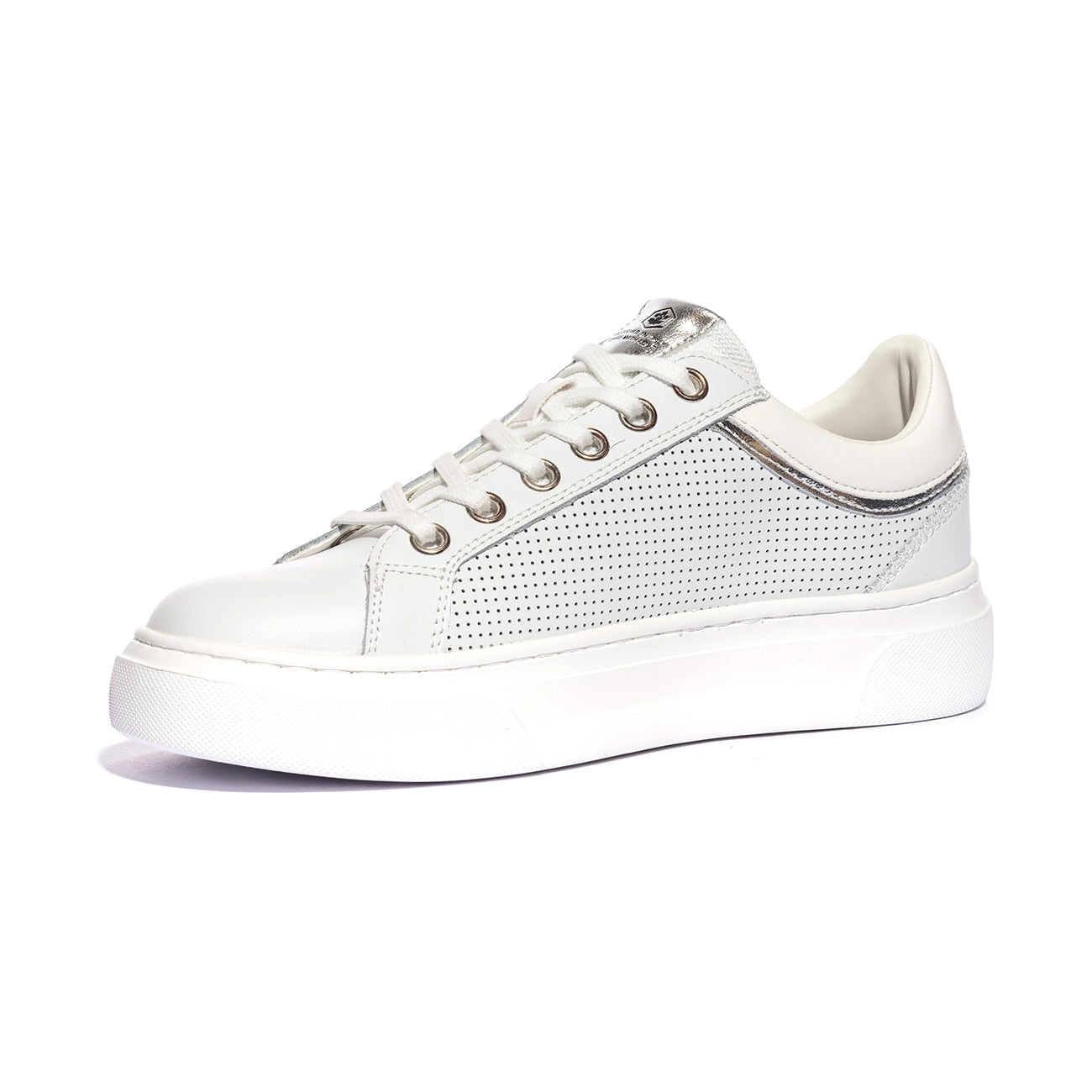 LUMBERJACK SWI6012-004 WHITE SILVER M0167 Sneakers Donna 
