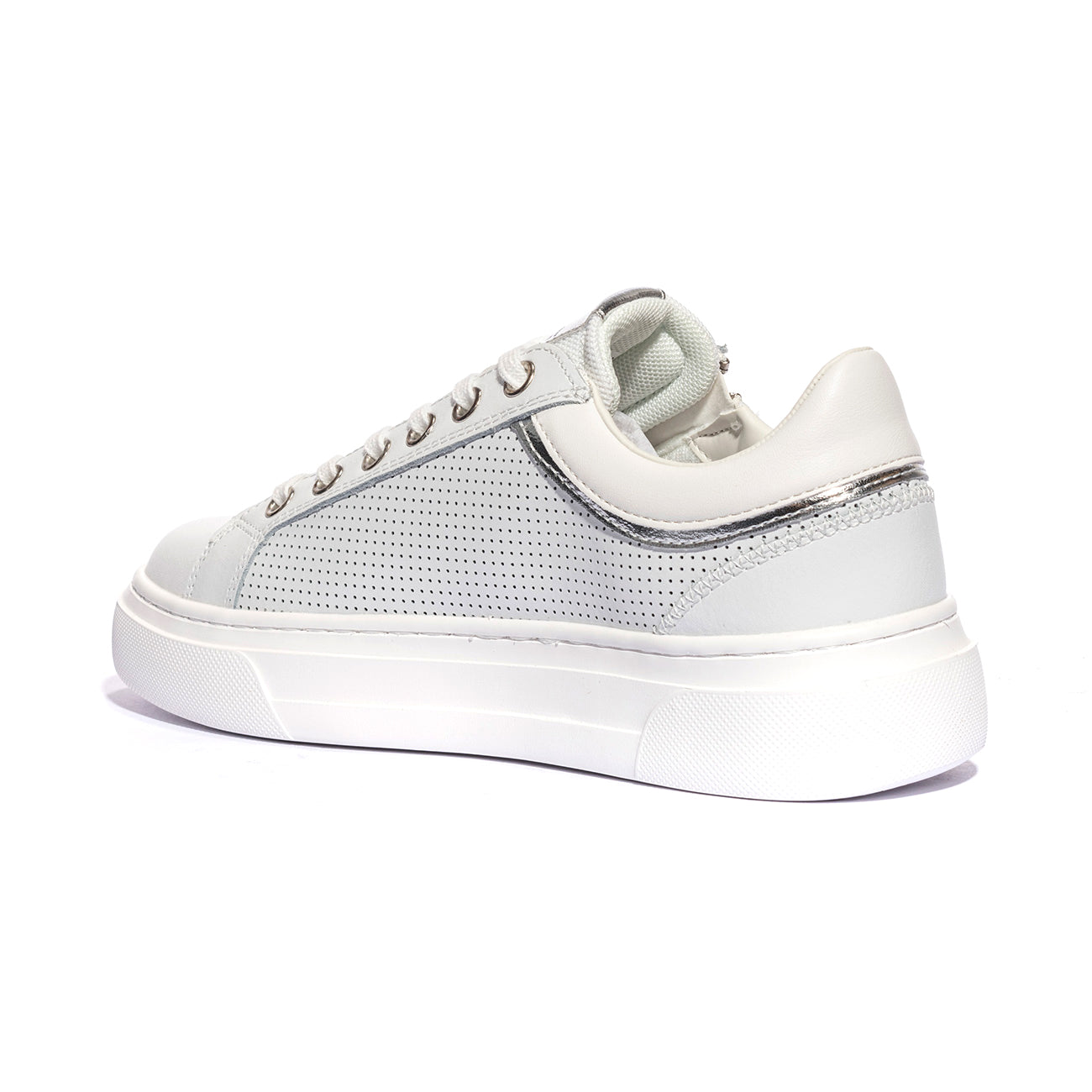 LUMBERJACK SWI6012-004 WHITE SILVER M0167 Sneakers Donna 