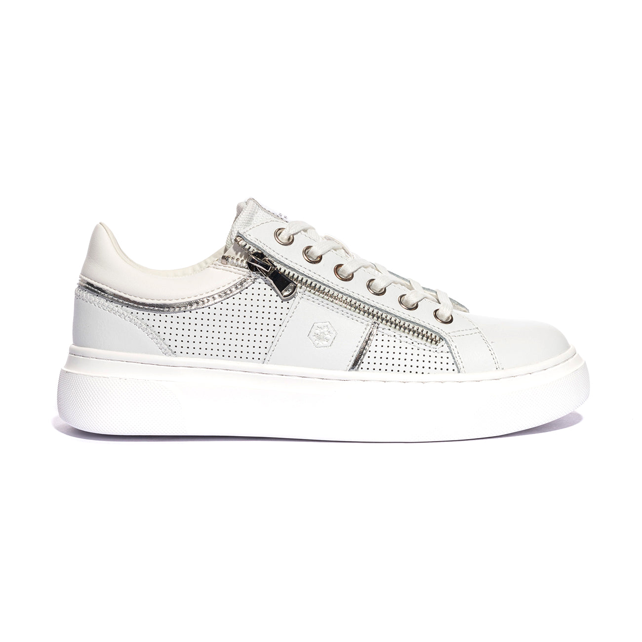 LUMBERJACK SWI6012-004 WHITE SILVER M0167 Sneakers Donna 