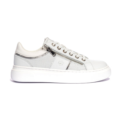 LUMBERJACK SWI6012-004 WHITE SILVER M0167 Sneakers Donna 