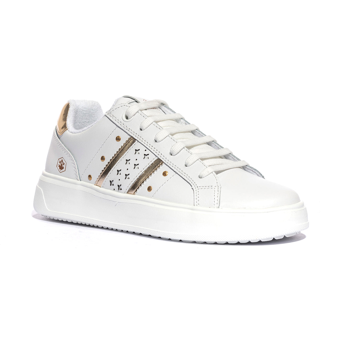 LUMBERJACK SWM1012-002 WHITE PLATINO M0584 Sneakers Donna 
