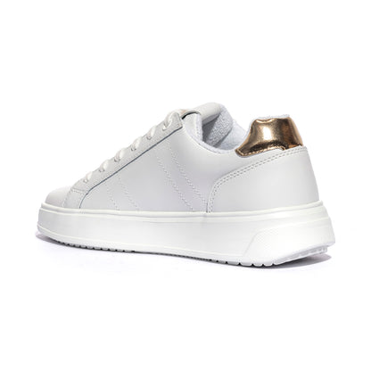 LUMBERJACK SWM1012-002 WHITE PLATINO M0584 Sneakers Donna 