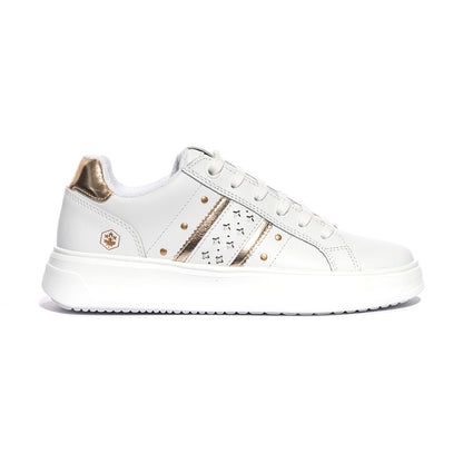 LUMBERJACK SWM1012-002 WHITE PLATINO M0584 Sneakers Donna 
