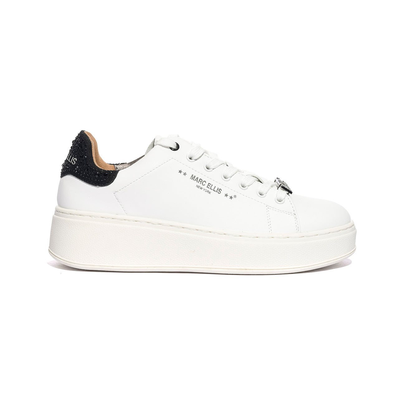 MARC ELLIS MAKI305 WHITE BLACK Sneakers Donna 