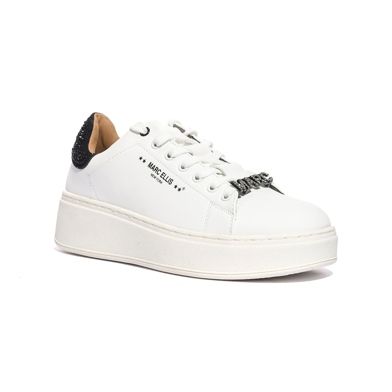 MARC ELLIS MAKI305 WHITE BLACK Sneakers Donna 
