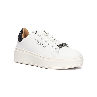 MARC ELLIS MAKI305 WHITE BLACK Sneakers Donna 
