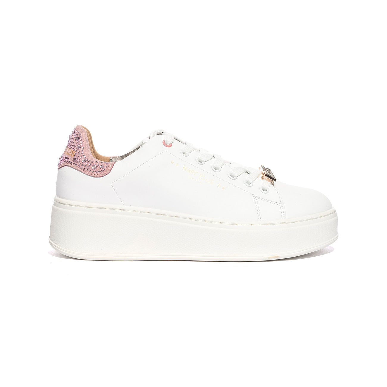 MARC ELLIS MAKI305 WHITE PINK Sneakers Donna 