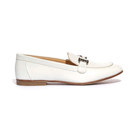 MARIELLA BURANI 50450 WHITE Mocassini Donna 
