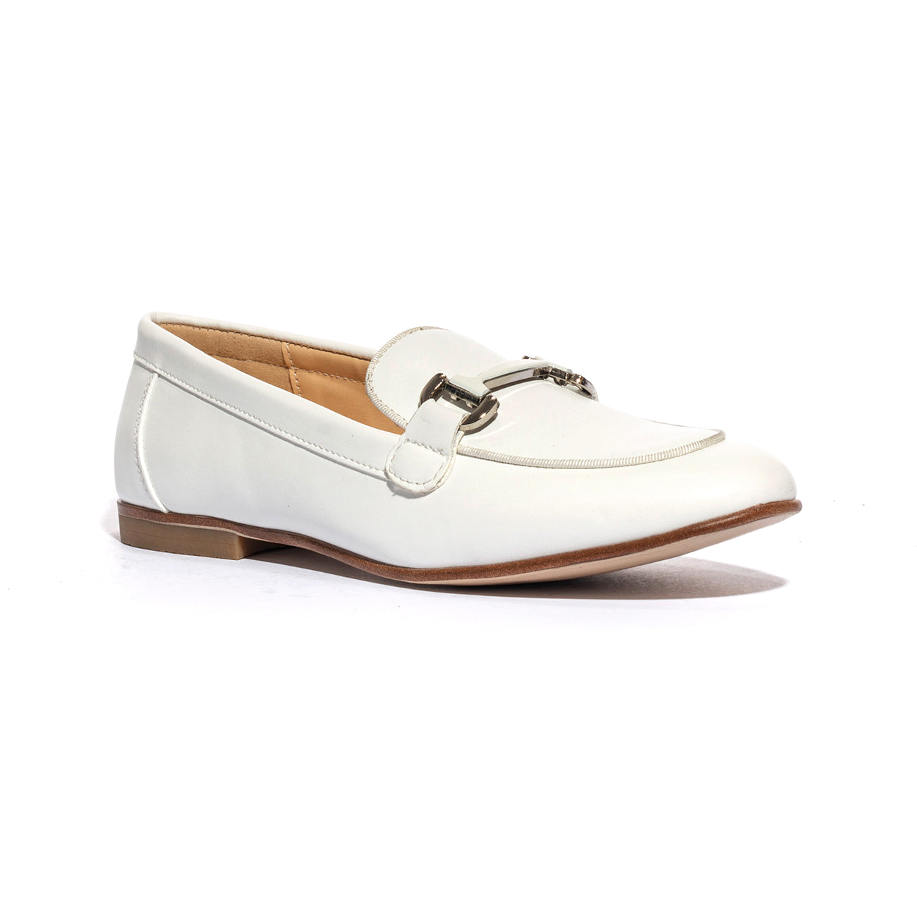 MARIELLA BURANI 50450 WHITE Mocassini Donna 