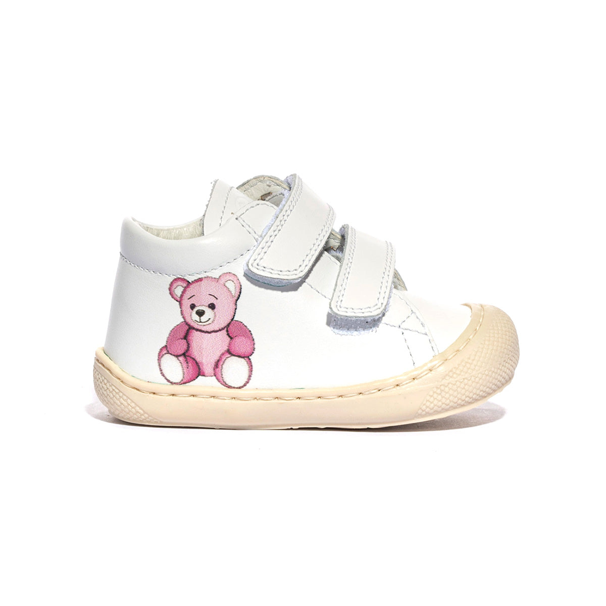 NATURINO 0012017991-01-1N04 WHITE PINK Sneakers Bambina 