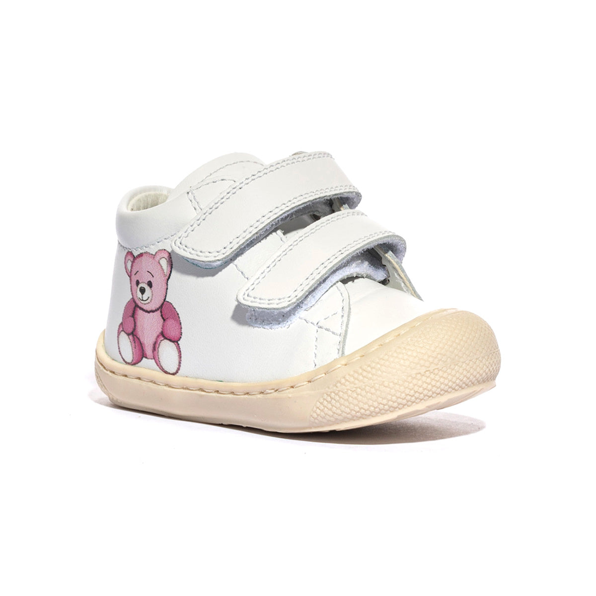 NATURINO 0012017991-01-1N04 WHITE PINK Sneakers Bambina 