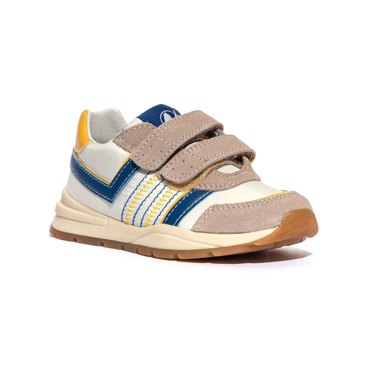 NATURINO 0012018228-01-2E06 BEIGE MILK AZURE Sneakers Bambino 