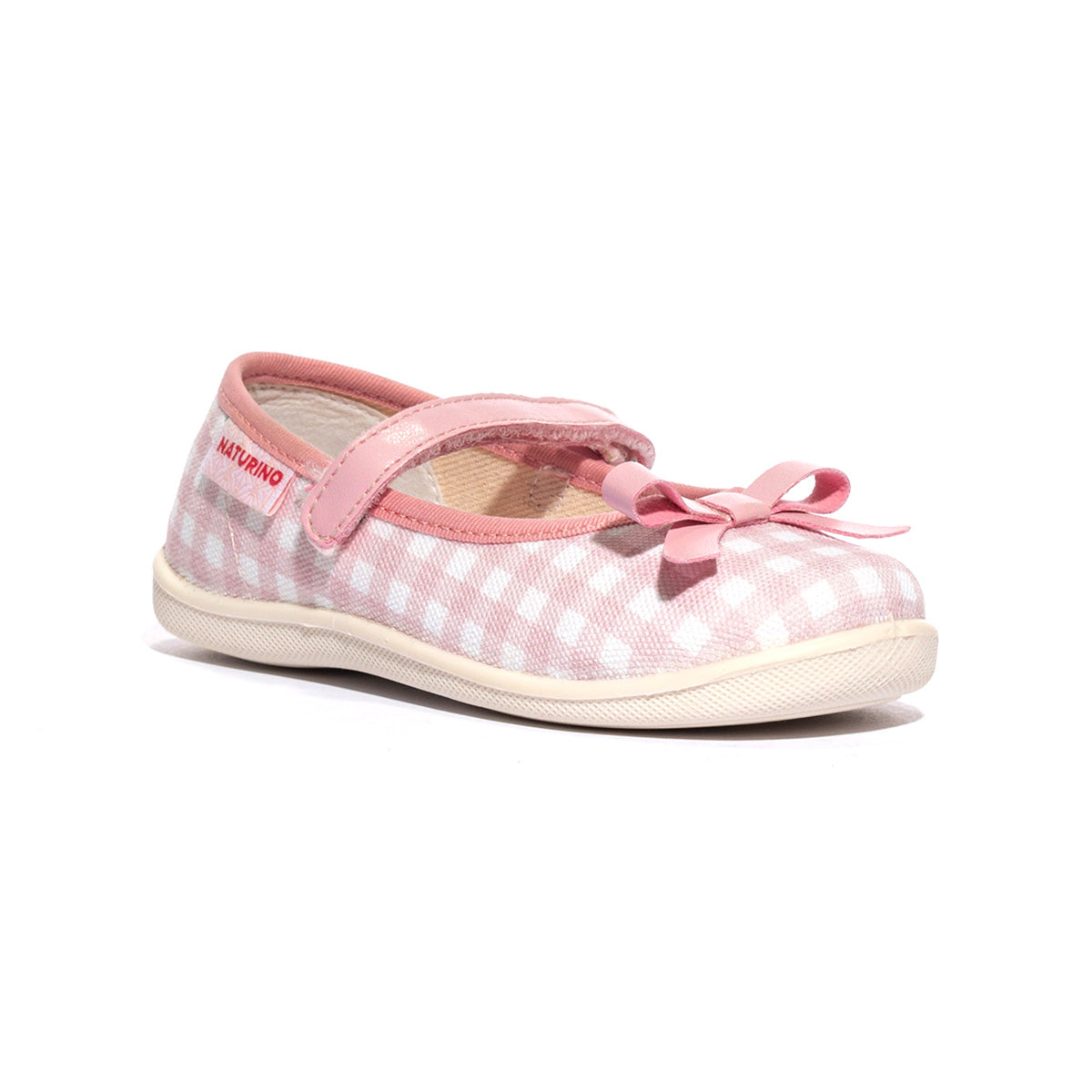 NATURINO 0014000713-10-1N04 WHITE PINK Sneakers Bambina 