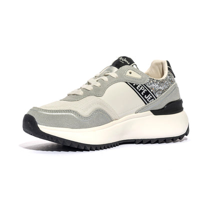 PEPE JEANS PLS60043 SILVER GREY Sneakers Donna 