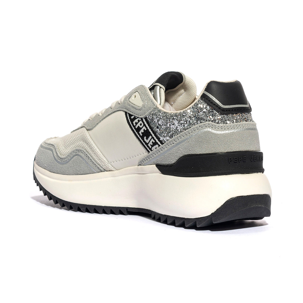 PEPE JEANS PLS60043 SILVER GREY Sneakers Donna 
