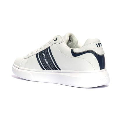 PEPE JEANS PMS00043 WHITE Sneakers Uomo 