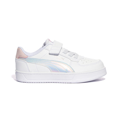 PUMA 398729-01 white Sneakers Bambina 