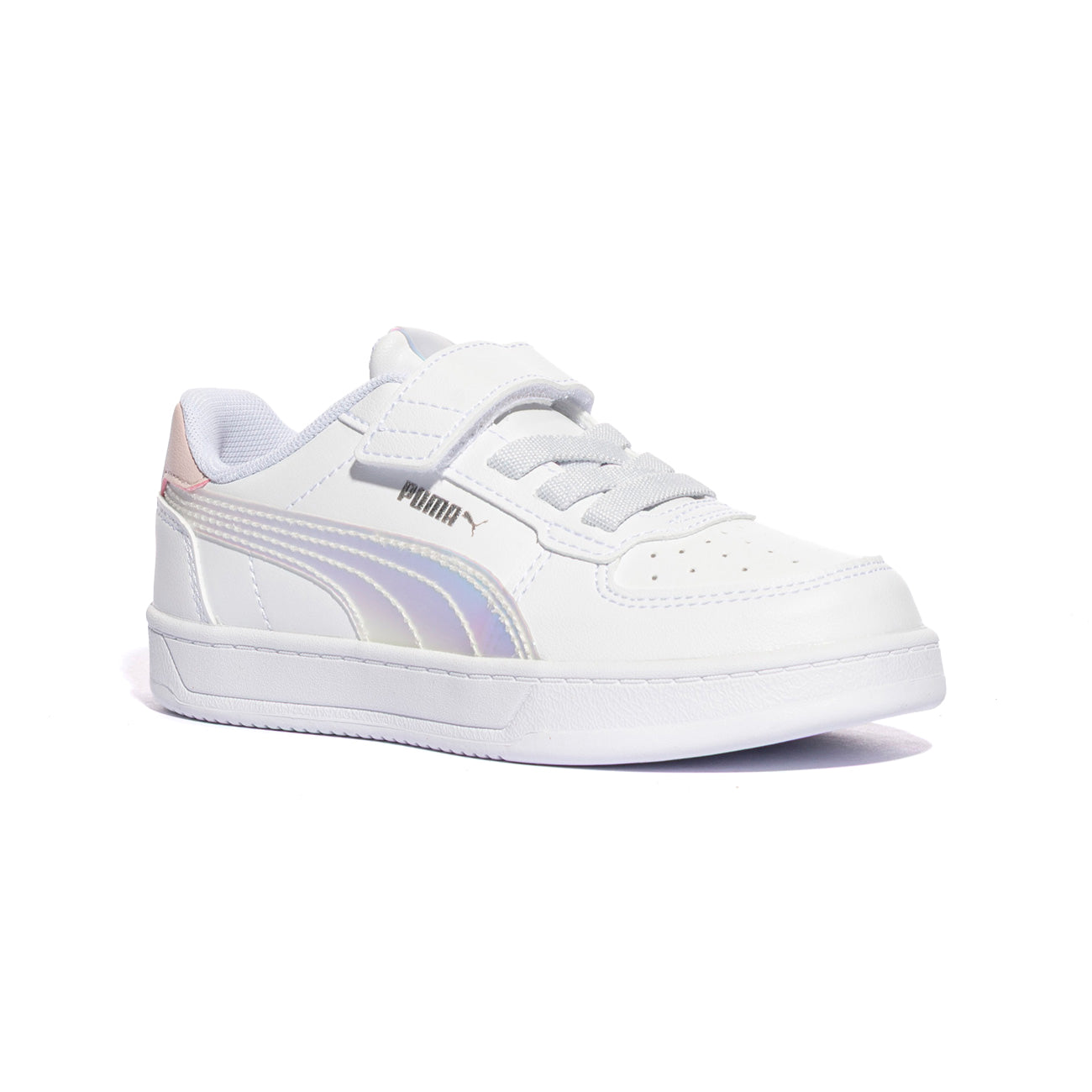 PUMA 398729-01 white Sneakers Bambina 