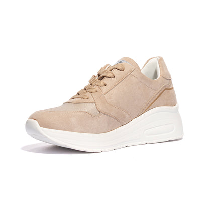QUEEN HELENA X28-19 BEIGE Sneakers Donna 