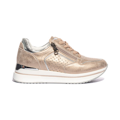 QUEEN HELENA X28-24 GOLD Sneakers Donna 