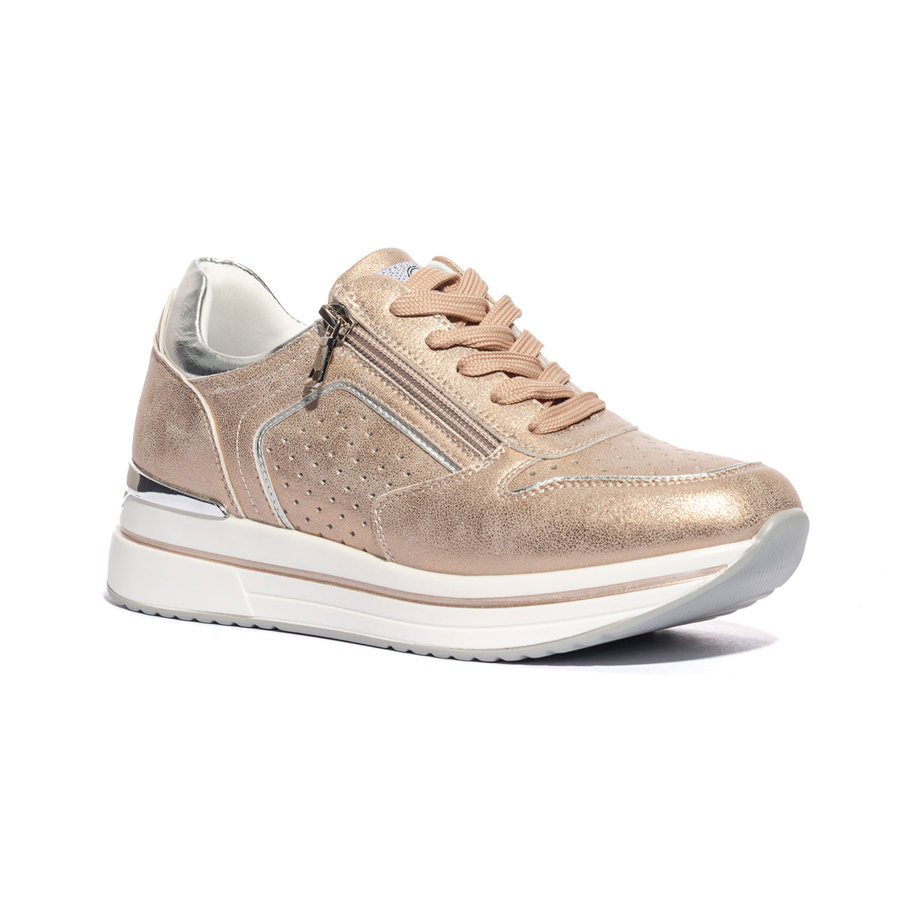 QUEEN HELENA X28-24 GOLD Sneakers Donna 