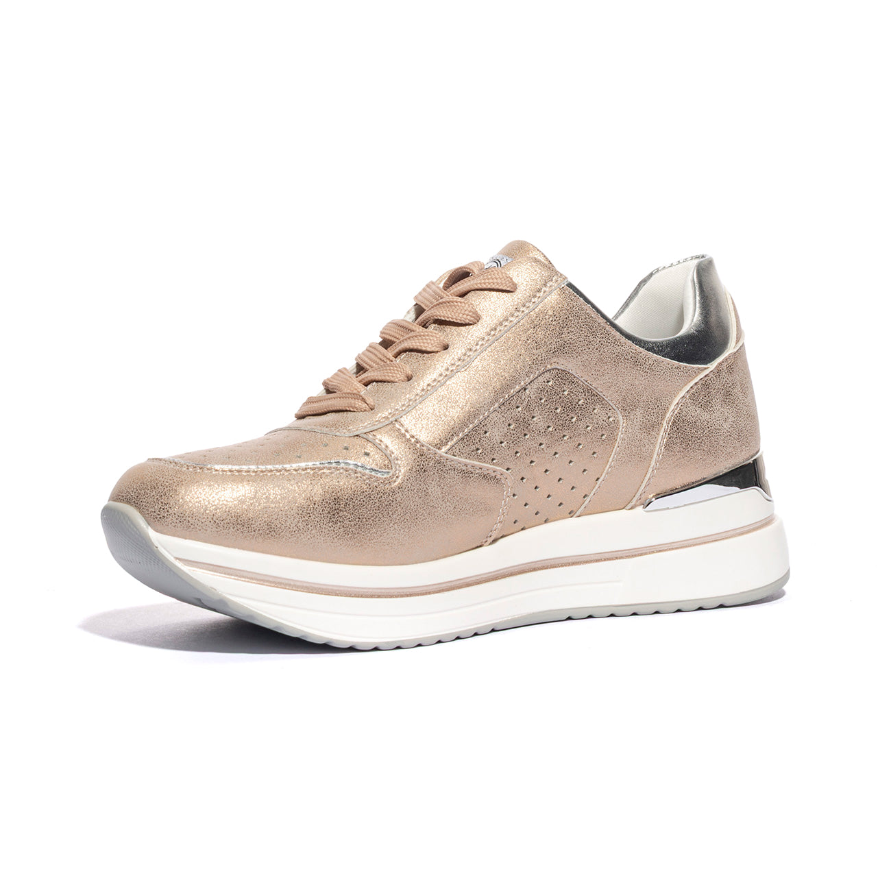 QUEEN HELENA X28-24 GOLD Sneakers Donna 
