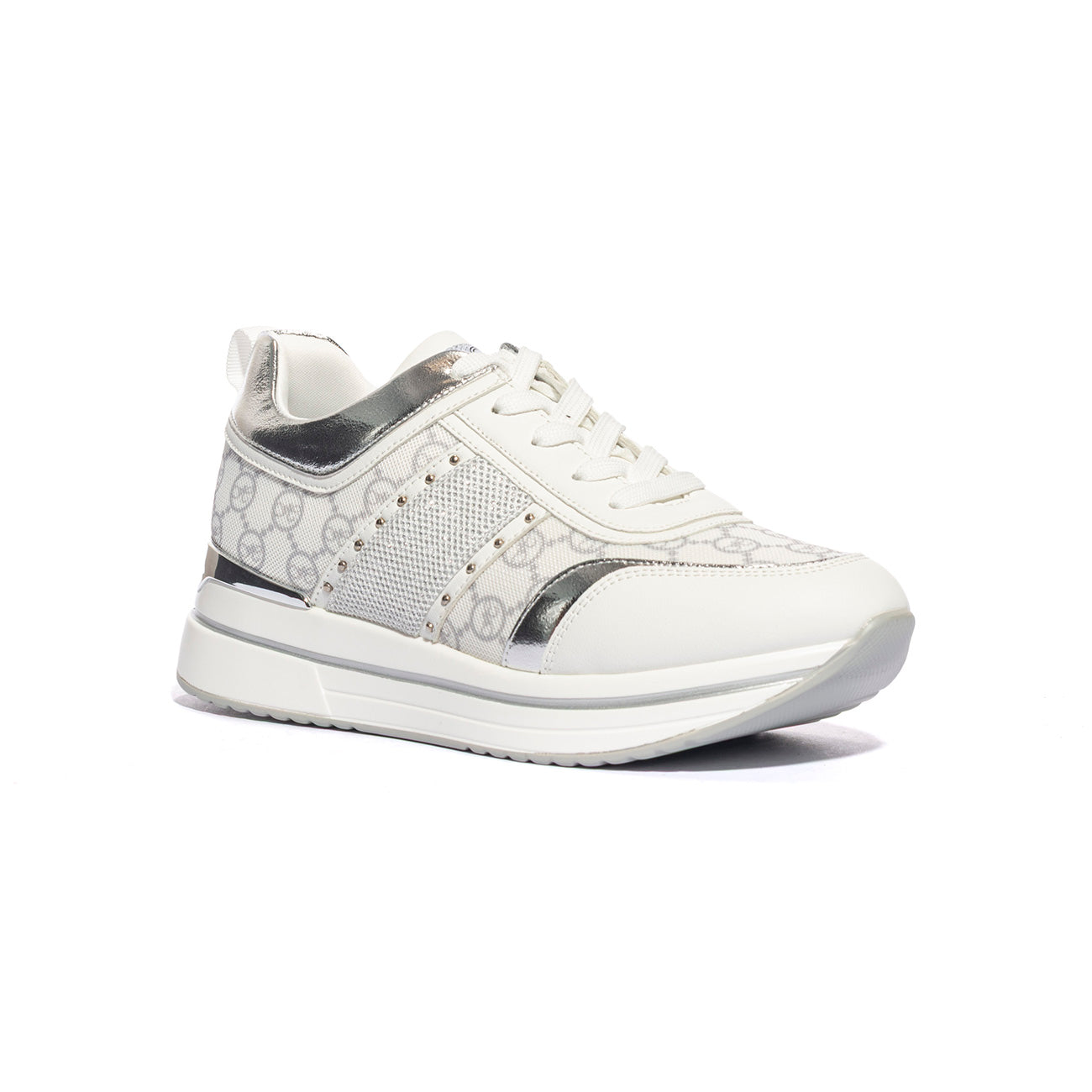 QUEEN HELENA X28-25 SILVER Sneakers Donna 