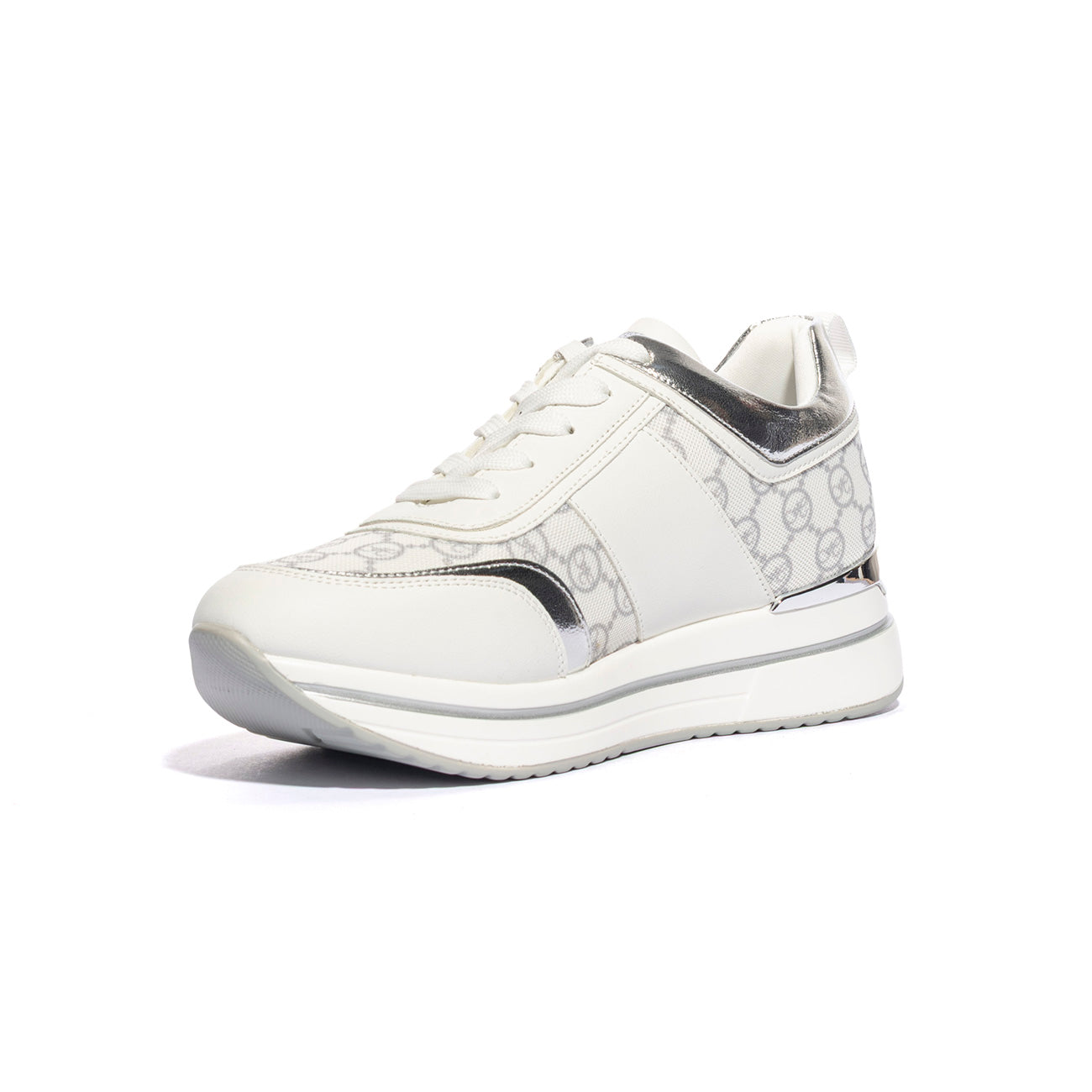 QUEEN HELENA X28-25 SILVER Sneakers Donna 