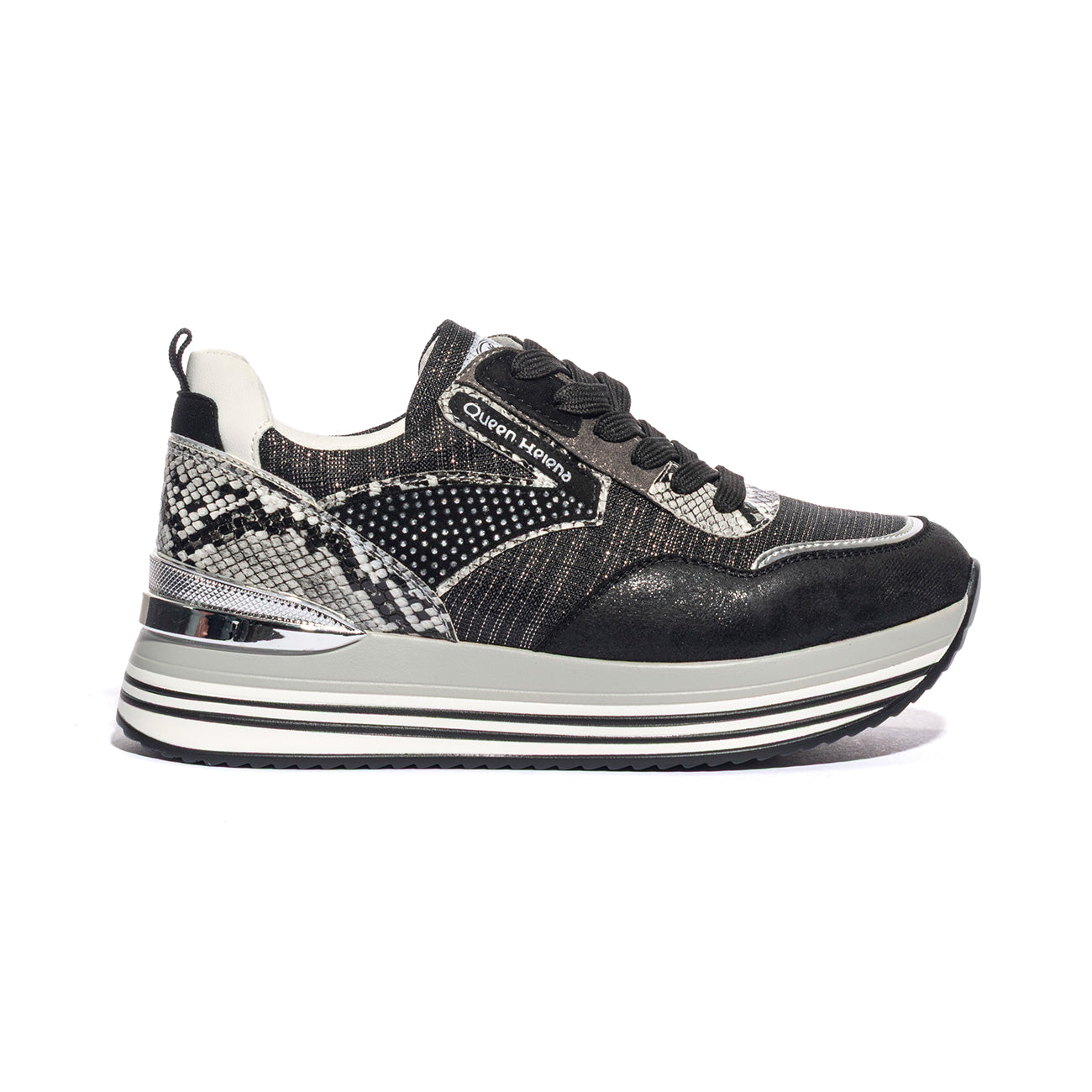 QUEEN HELENA X28-28 BLACK Sneakers Donna 