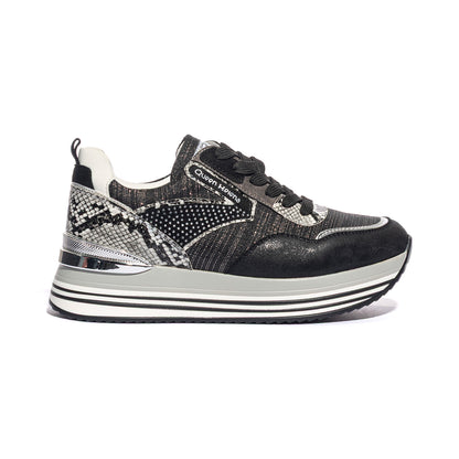 QUEEN HELENA X28-28 BLACK Sneakers Donna 