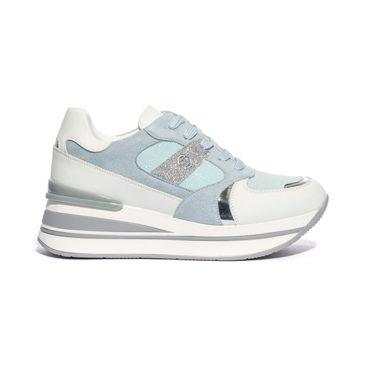 QUEEN HELENA X28-37 BLUE Sneakers Donna 